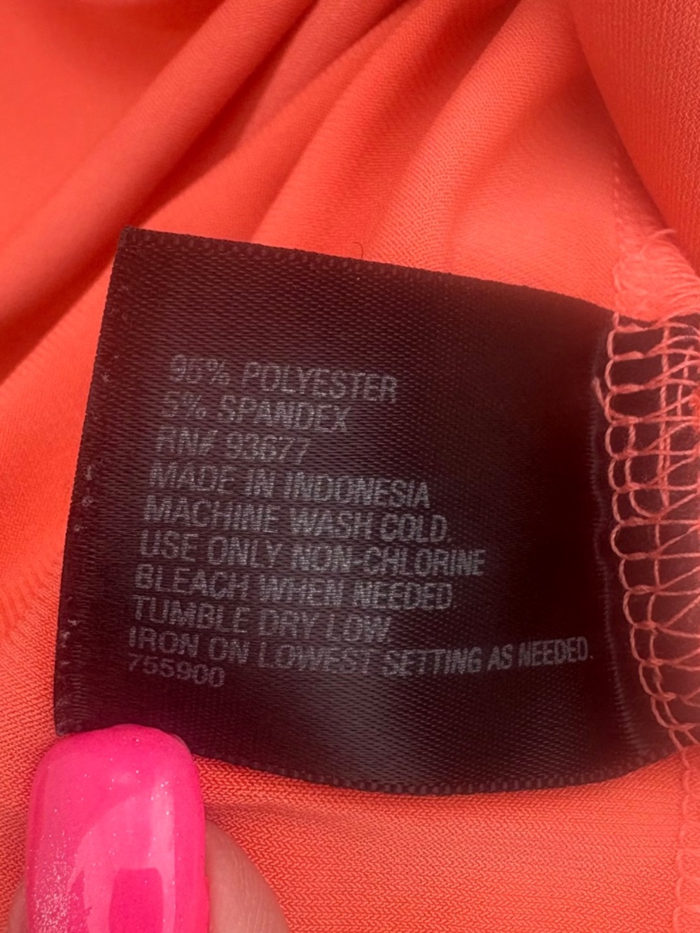 Worthington XL Coral Sleeveless Twist Neck Blouse - Picture 6 of 6